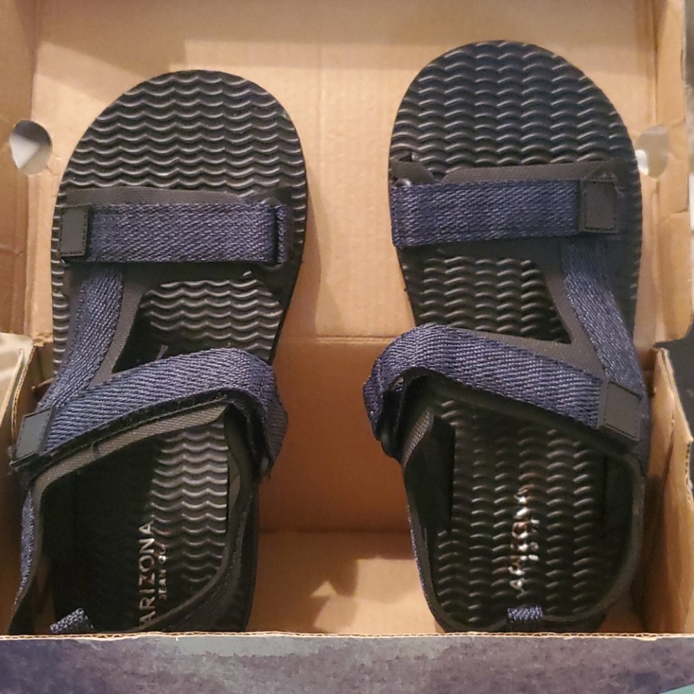 Boys Arizona sandals 3M navy black